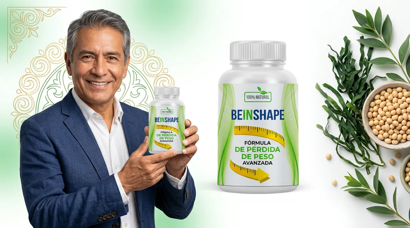 Especialista recomendando la fórmula natural BeInShape
